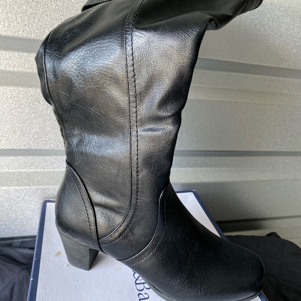 Over calf boots